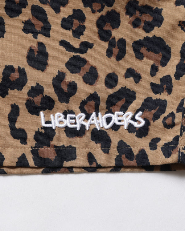 【 Liberaiders 】NYLON HALF SHORTS / Leopard