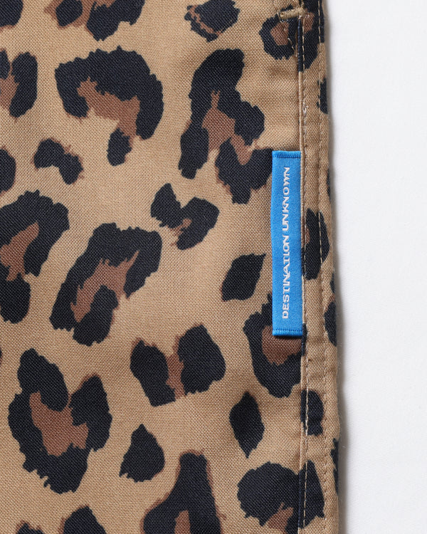 【 Liberaiders 】NYLON HALF SHORTS / Leopard