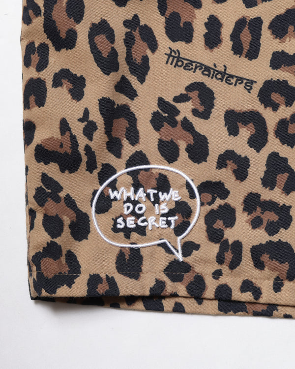 【 Liberaiders 】NYLON HALF SHORTS / Leopard