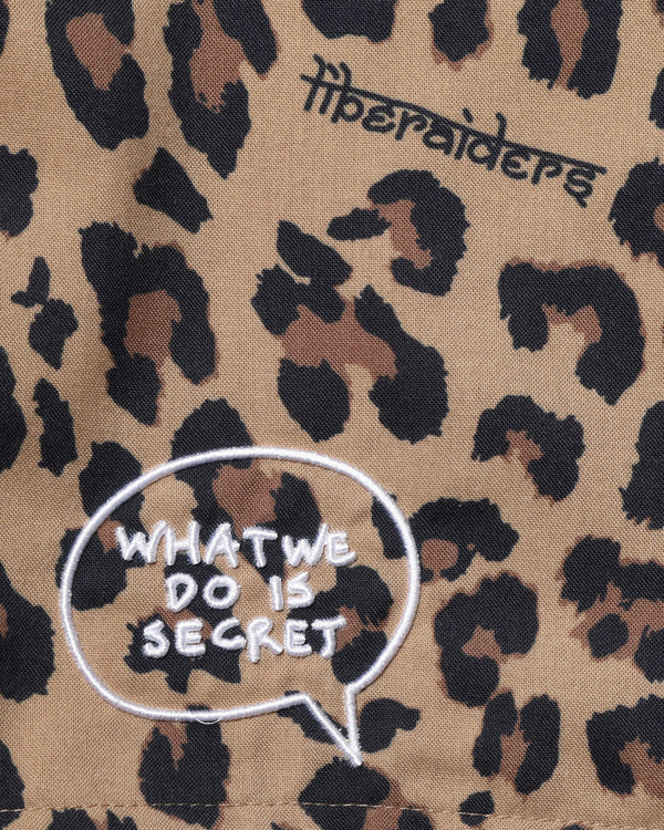 【 Liberaiders 】NYLON HALF SHORTS / Leopard