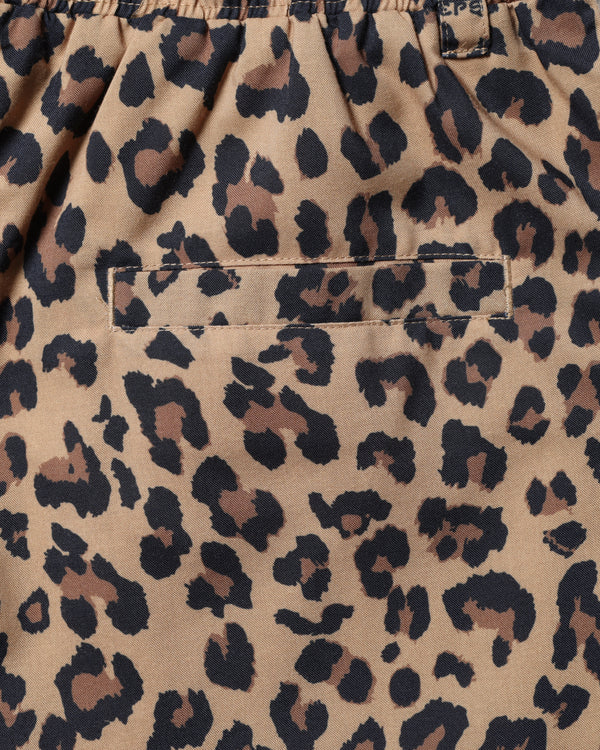 【 Liberaiders 】NYLON HALF SHORTS / Leopard