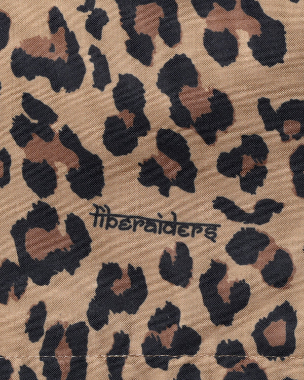 【 Liberaiders 】NYLON HALF SHORTS / Leopard