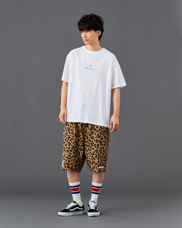 【 Liberaiders 】NYLON HALF SHORTS / Leopard
