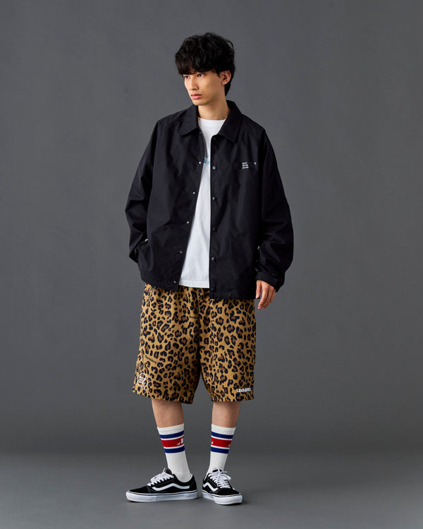 【 Liberaiders 】NYLON HALF SHORTS / Leopard