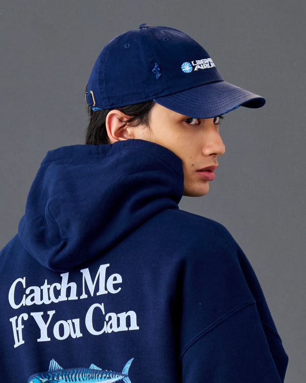 【 Liberaiders 】FADED AIRLINE CAP / Navy