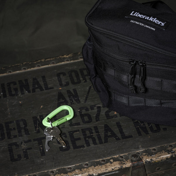 【Liberaiders 】PX LUMINOUS CARABINER / LIME