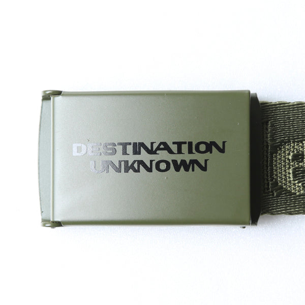 【Liberaiders 】OG LOGO NYLON BELT / OLIVE