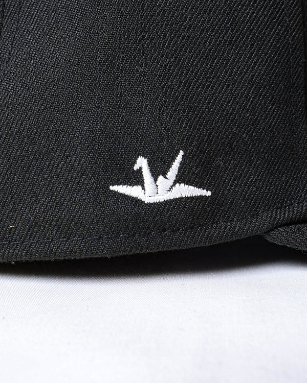 【 Liberaiders 】5950 SB LR EMBROIDERY LOGO CAP / Black