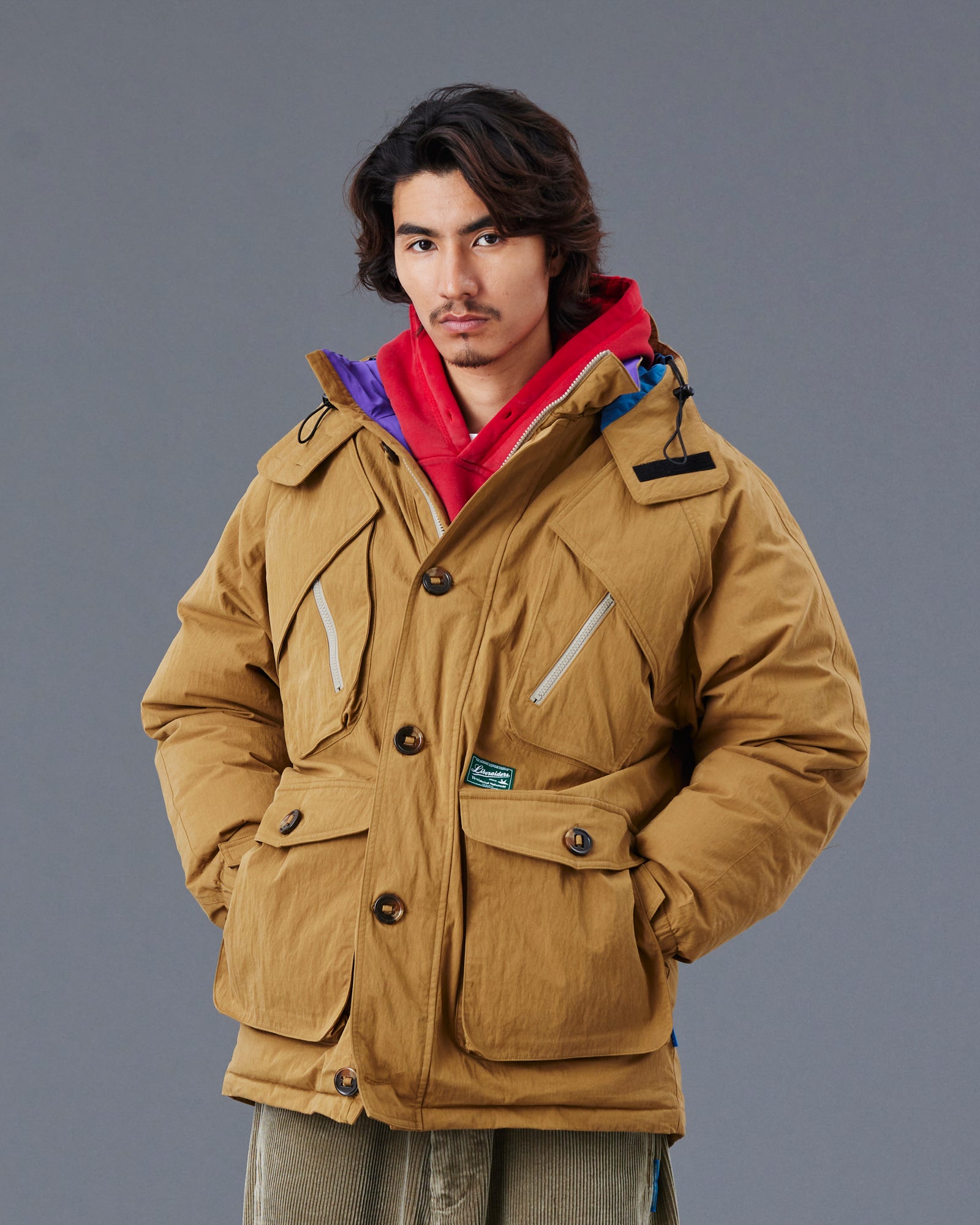 Liberaiders】UTILITY DOWN JACKET / Coyote – TOKIS