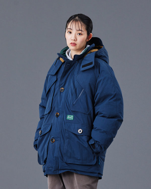 【Liberaiders】UTILITY DOWN JACKET / Navy