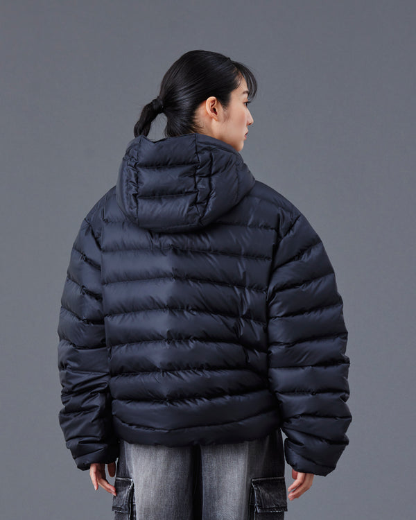 【Liberaiders】DOWN HALF ZIP HOODIE / Black