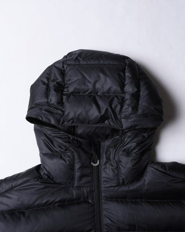 【Liberaiders】DOWN HALF ZIP HOODIE / Black