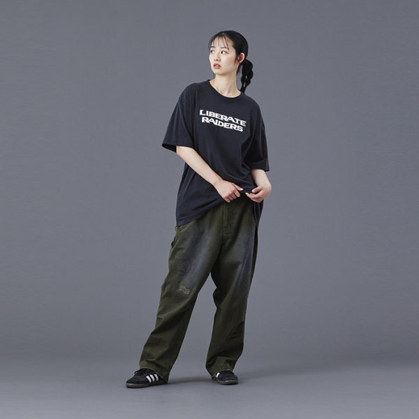 【 Liberaiders 】LR LOGO TEE / Black