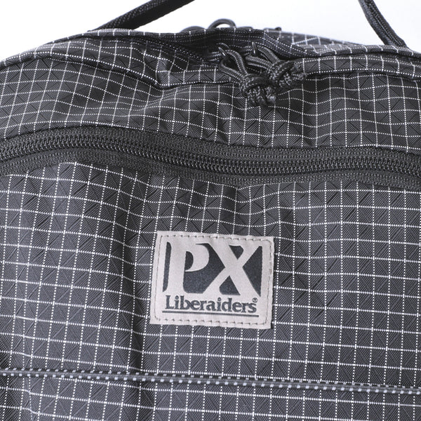 【Liberaiders 】PX GRID NYLON BACKPACK / BLACK