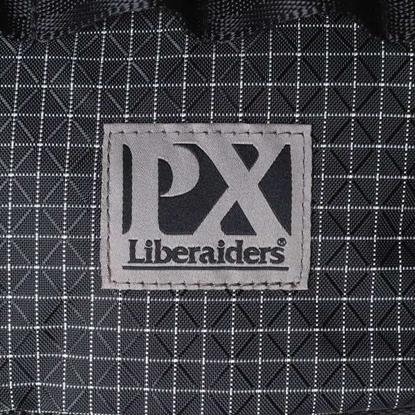 【Liberaiders 】PX GRID NYLON FANNY PACK / BLACK