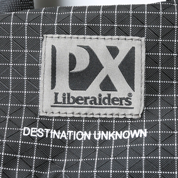 【Liberaiders 】PX GRID NYLON SHOULDER BAG / BLACK
