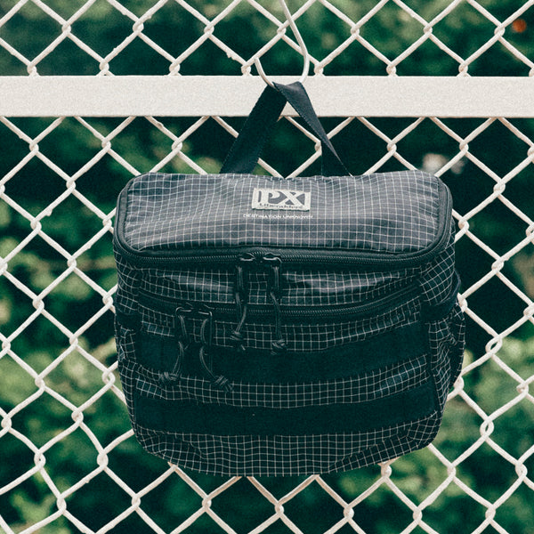 【Liberaiders 】PX GRID NYLON SHOULDER BAG / BLACK