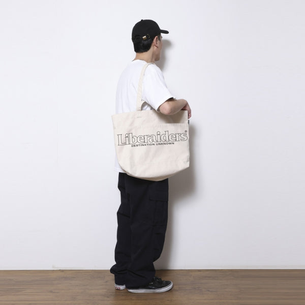 【Liberaiders 】PX CANVAS TOOL TOTE BAG / WHITE