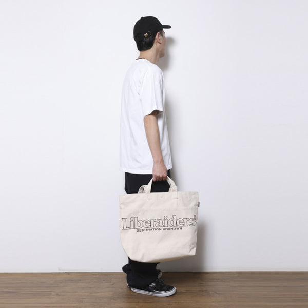【Liberaiders 】PX CANVAS TOOL TOTE BAG / WHITE