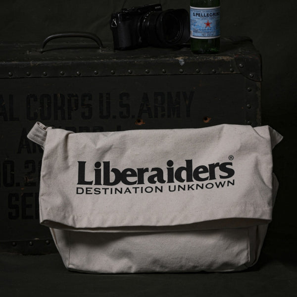 【Liberaiders 】PX CANVAS FLAP SHOULDER BAG / WHITE