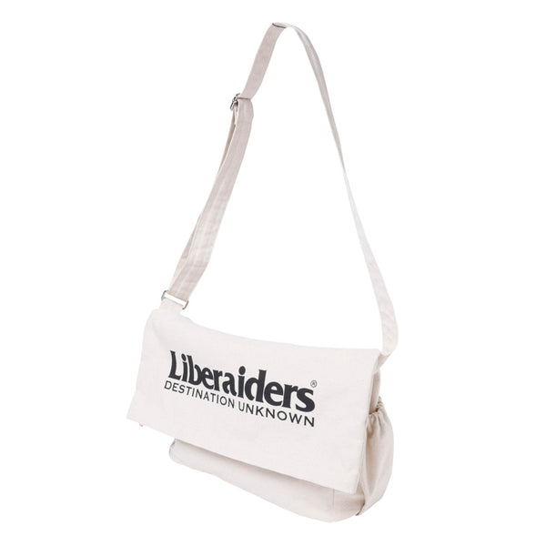 【Liberaiders 】PX CANVAS FLAP SHOULDER BAG / WHITE