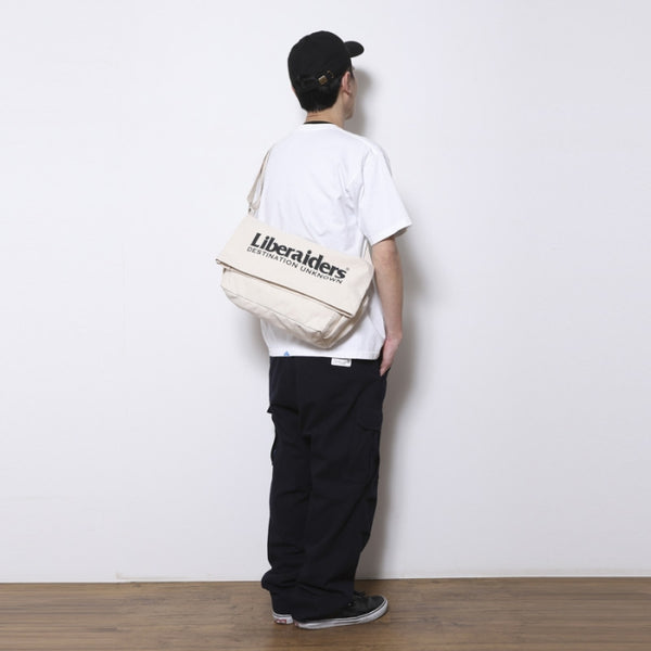 【Liberaiders 】PX CANVAS FLAP SHOULDER BAG / WHITE