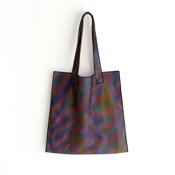 【 Super You Design 】Rainbow Structure Tote / Mix