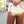 【 mii 】DIP DYED 5P BAGGY PANTS  / Chocolate