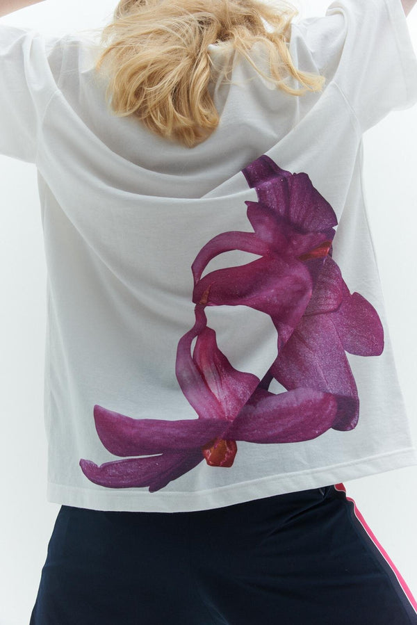 【 BIFURCATUM 】BIG T-SHIRTS / White