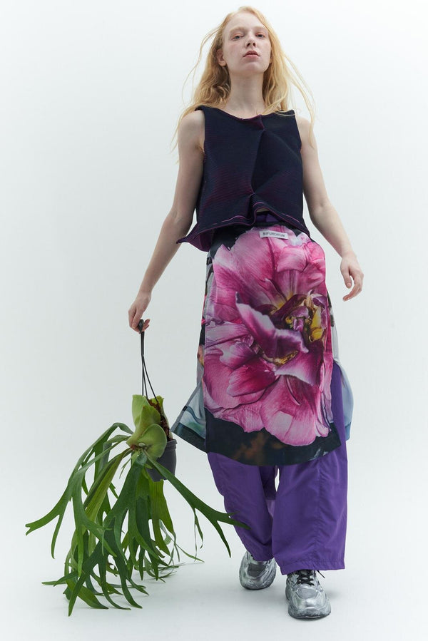 【 BIFURCATUM 】TANK TOP/ Pink