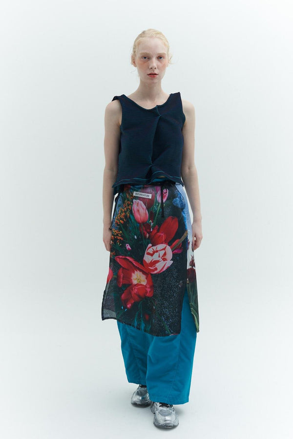 【 BIFURCATUM 】TANK TOP/ Green