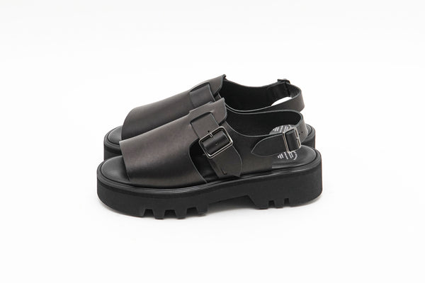【BEAUTIFUL SHOES / ビューティフルシューズ】OPEN TOE SANDALS - TWEETY SOLE - / Black