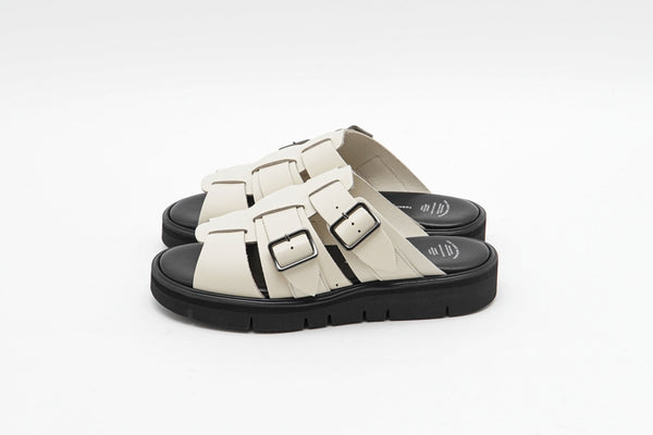 【BEAUTIFUL SHOES / ビューティフルシューズ】GURKHA SANDALS / Ivory