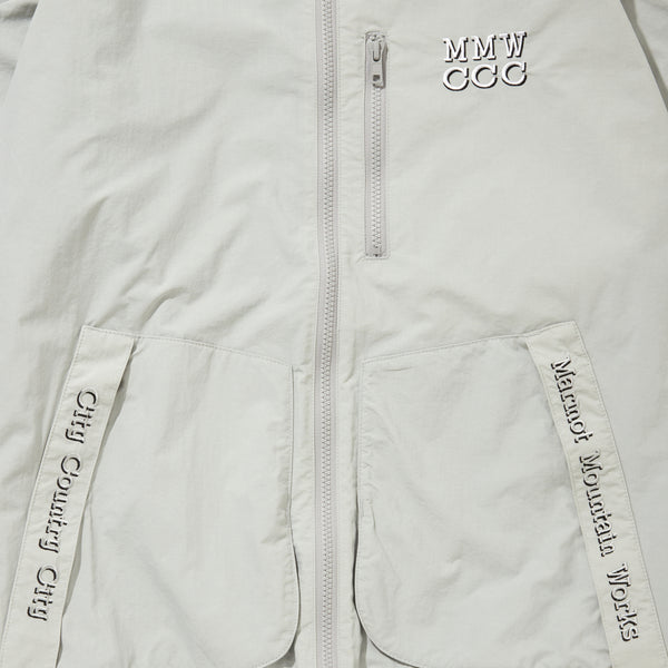 【 CITY COUNTRY CITY 】CCC x Marmot FEEL UP JACKET - PERTEX - / Grey