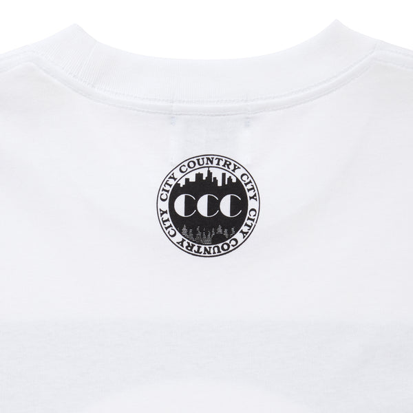 【 CITY COUNTRY CITY 】COTTON SHIRT - CCC LIGHT - / White