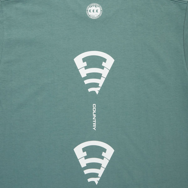 【 CITY COUNTRY CITY 】COTTON T-SHIRT / Green
