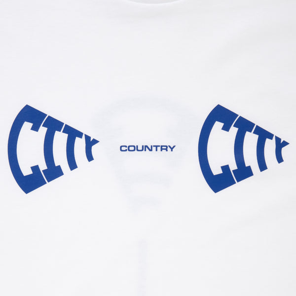 【 CITY COUNTRY CITY 】COTTON T-SHIRT / White