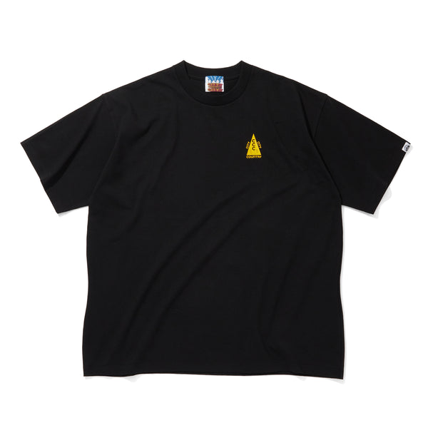 【 CITY COUNTRY CITY 】COTTON T-SHIRT - CITY - / Black
