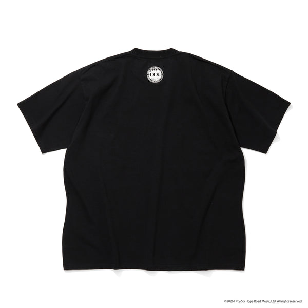 【 CITY COUNTRY CITY 】CCC × BOB MARLEY COTTON T-SHIRT / Black