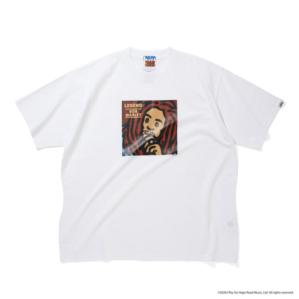 【 CITY COUNTRY CITY 】CCC × BOB MARLEY COTTON T-SHIRT / White