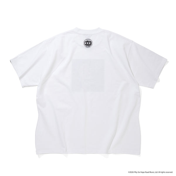 【 CITY COUNTRY CITY 】CCC × BOB MARLEY COTTON T-SHIRT / White
