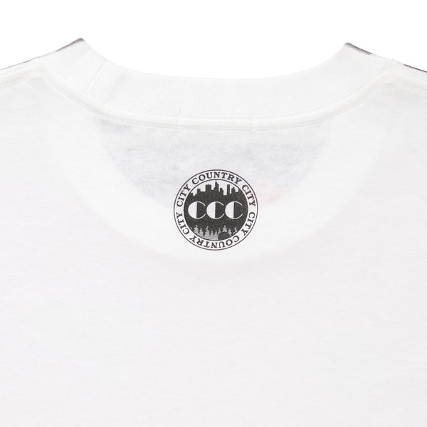 【 CITY COUNTRY CITY 】CCC × TALKING HEADS T-SHORT / White