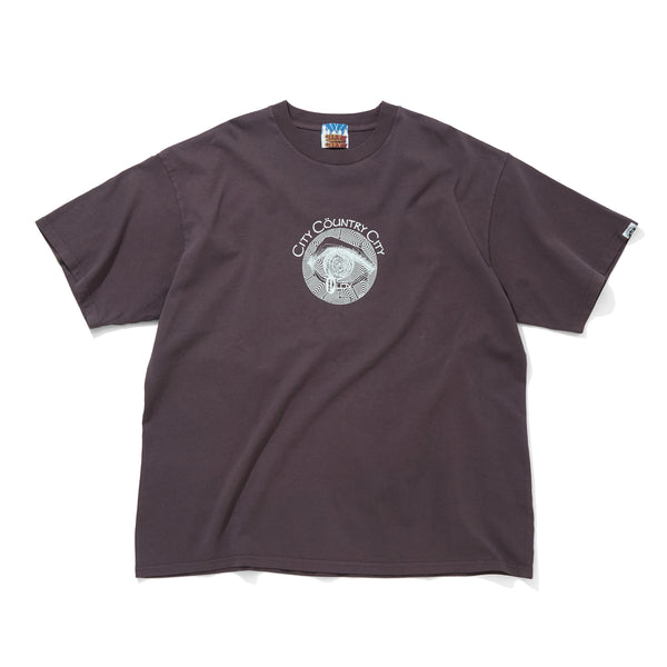 【 CITY COUNTRY CITY 】GARMENT DYE COTTON T-SHIRT_PLOY AA / C.Gray