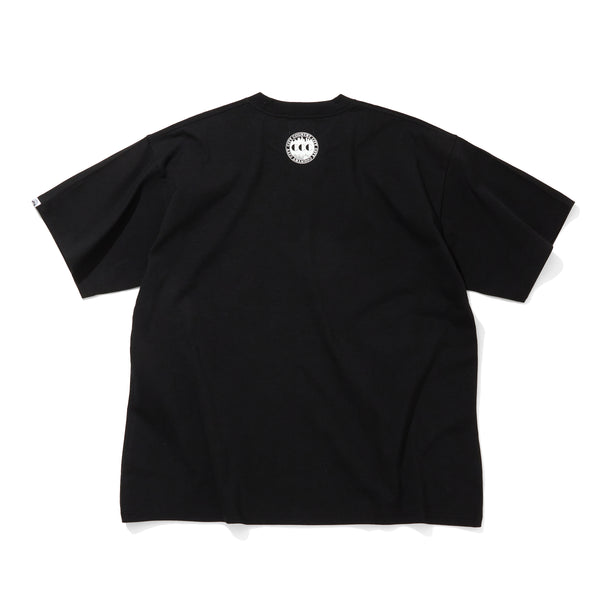 【 CITY COUNTRY CITY 】COTTON T-SHIRT_V.A / Black