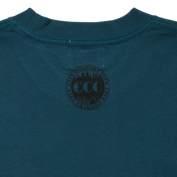 【 CITY COUNTRY CITY 】COTTON T-SHIRT_V.A / Navy
