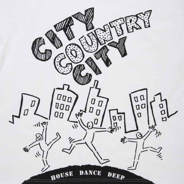 【 CITY COUNTRY CITY 】COTTON T-SHIRT_V.A / White