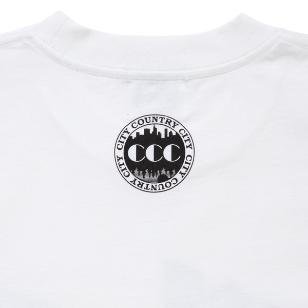 【 CITY COUNTRY CITY 】COTTON T-SHIRT_V.A / White