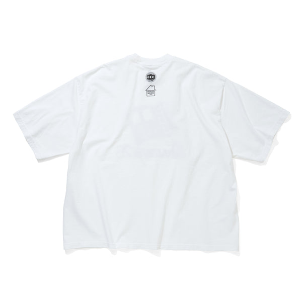 【 CITY COUNTRY CITY 】CCC × IS-NESS MUSIC T-SHIRT - MUSIC ALWAYS - / White