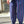 【m's braque】HAREM PANTS / Navy × Bordeaux Stripe