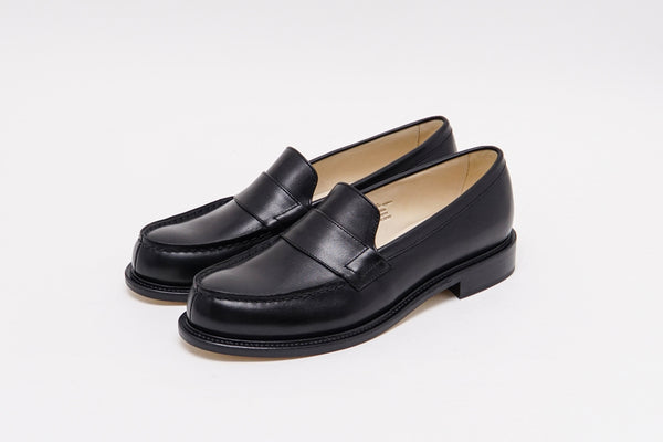 【foot the coacher / フットザコーチャー】FT LOAFER - LETHER SOLE - / Black
